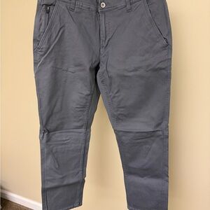 Weatherproof Men's Charcoal Chinos